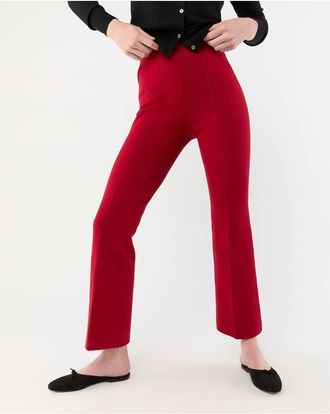 Ann Mashburn Lara Pant In Red