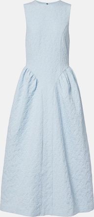 Rotate Abito midi in jacquard