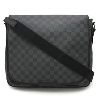 Louis Vuitton Pre-owned Daniel MM Damier Graphite Borsa a Spalla - - Pre-owned - Uomo - Nero - ONE SIZE