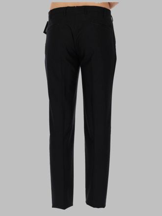 Incotex 100% Wool Trousers - Black
