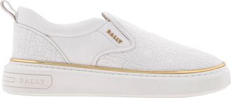 Bally Mardy Monogram Quilted Leather Sneakers