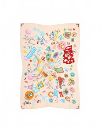 Me369 Womens River Scarf In Lucky Me