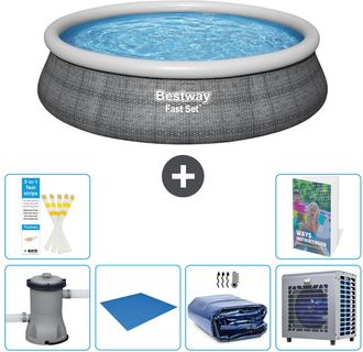 Bestway Piscina Bestway Fast Set Redonda - 457x84 Cm - 7-piezas S278