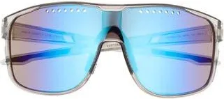 Vince Camuto 274mm Shield Sunglasses in Grey at Nordstrom Rack