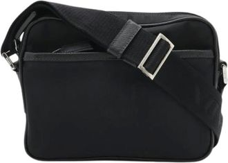 Prada Pre-owned Cross Body Bags, male, Black, Size: ONE SIZE Pre-owned Vintage Cross Body Bag