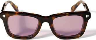 Off-white Sunglasses Ow1044 6 D37 Katy Brown/Purple Unisex