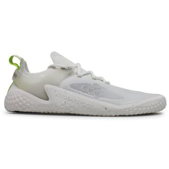 Vivobarefoot M Strength Textile Synthetic Womens Low Top Trainers - Bright White Grey - Size:UK 8.5