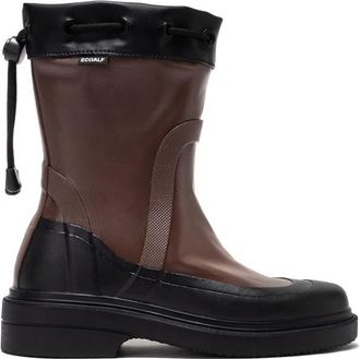 Ecoalf Anamaria Rainboot Low Gummistiefel f&uuml;r Damen | schwarz/braun