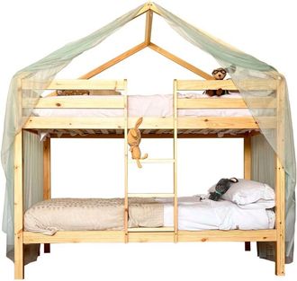 Muemue Techo para litera happy tul verde 208x202x98cm