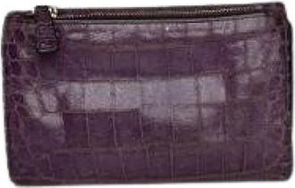 Miu Miu Portafoglio Pre-owned in Pelle - - Pre-owned - Donna - Viola - ONE SIZE