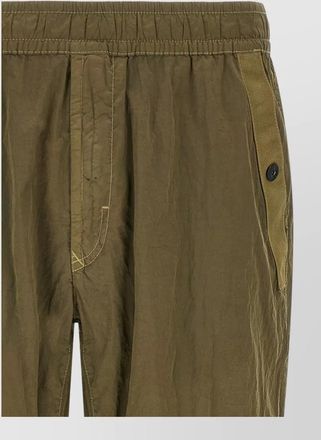 Stone Island nylon cargo shorts