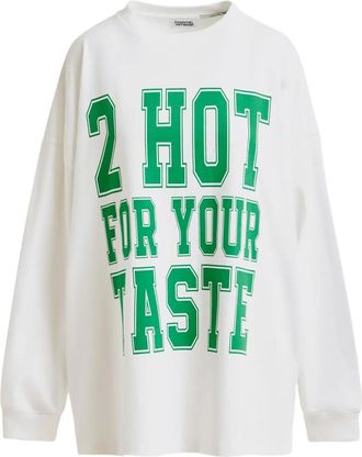 Essentiel T-shirt con stampa lettere - Bianco