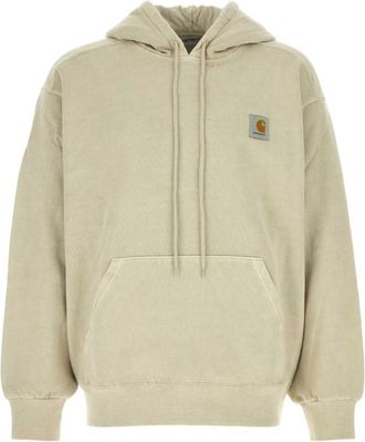 Carhartt Work in Progress Natural Logo Hoodie