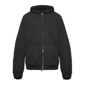 Balenciaga Zip-throughs, male, Gray, Size: L Hoodie