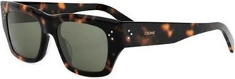 Celine Authentieke 3 Dots Bril - Heren - Zonnebrillen - Bruin - 53 MM - Accessoires