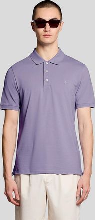 Lyle & Scott Lyle And Scott Mens Superfine Cotton Polo Shirt - Purple - Size: 42