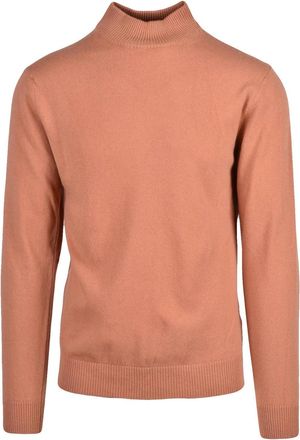 Daniele Fiesoli Refined Turtleneck Sweater In Muted Beige