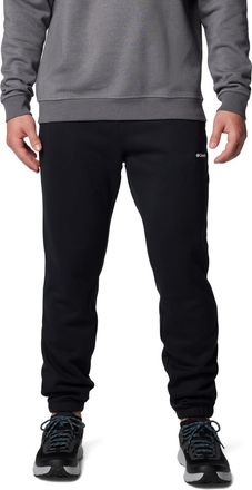 Columbia Mens Meridian Creek Jogger Sweatpants, Black, Small