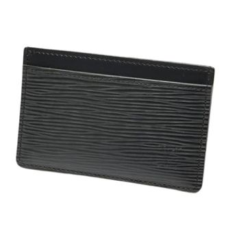 Louis Vuitton Pre-owned Wallets, female, Black, Size: ONE SIZE Pre-owned Card case