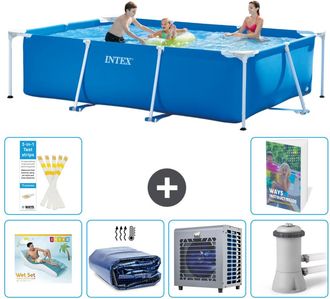 Intex Piscina Con Estructura Rectangular - 300x200x75 Cm - 7-piezas S112