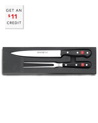 W&uuml;sthof Wusthof 2Pc Gourmet Carving Set With $11 Credit