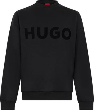 HUGO BOSS Jersey con Logo - Sweatshirts & Hoodies - Hombre - Negro - 2XL
