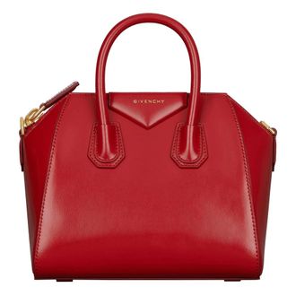 Givenchy Tassen, Dames, Rood, ONE Size, Leer, Antigona NV Mini Bag