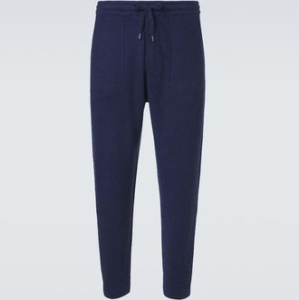Brunello Cucinelli Ribbed-knit cashmere sweatpants