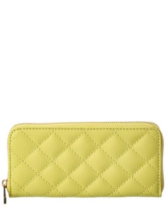 Persaman New York Briar Quilted Leather Wallet