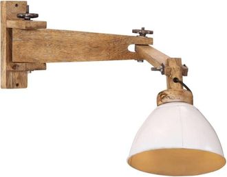 vidaXL L&aacute;mpara De Pared 25 W E27 Blanco Vidaxl