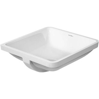 Duravit Duravit - Lavabo Empotrado Starck 3, 43 Cm, Para Instalar Desde