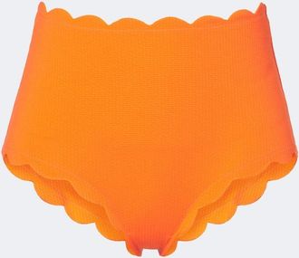 Marysia Swim Santa Monica scalloped bikini bottoms