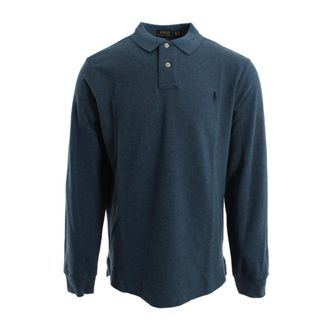 Ralph Lauren Tops, Heren, Blauw, S, Katoen, Polo Trui