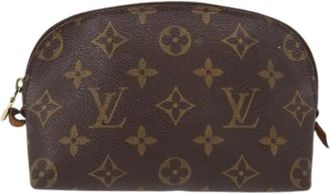 Louis Vuitton Pre-owned Mini Bags, female, Brown, Size: ONE SIZE Pre-owned Canvas Mini Bag
