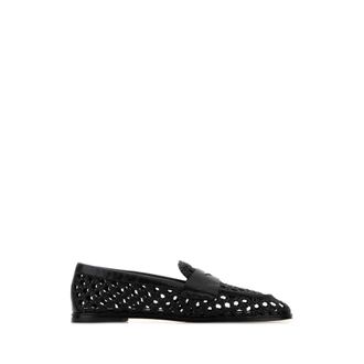 Stuart Weitzman Loafers, female, Black, Size: 7 1/2 US Spencer Loafer
