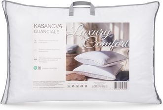 KASANOVA Cuscino guanciale percalle Luxury Comfort