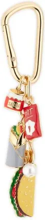 Leith Taco Bag Charm in Yellow Multi- Gold at Nordstrom Rack