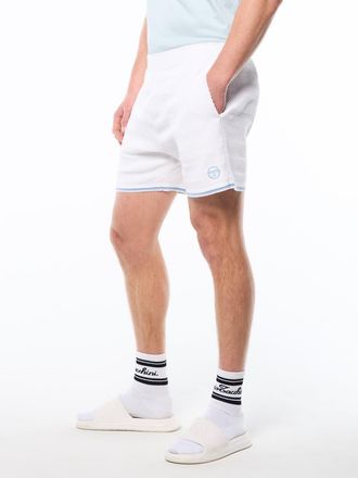 Sergio Tacchini Riva Cabana Short in Brilliant White at Nordstrom, Size Xxx-Large