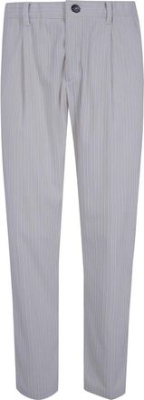 Herno Klassieke broek - Heren - Broeken - Wit - Maat: S Zijde