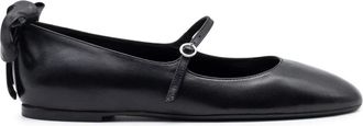 Gia Borghini Napa Ballerina Schoenen - Dames - Ballerinas - Zwart - 37 EU - Leer - Schoenen
