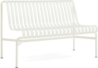 HAY Palissade Dining Bench ohne Armlehnen, cremeweiss