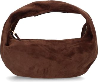 Khaite Womens Olivia Bags Brown Calf Leather Handbags Hand