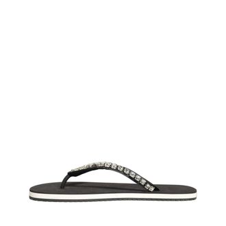 Dolce & Gabbana Flip Flops, male, Black, Size: 11 US Flats Slippers