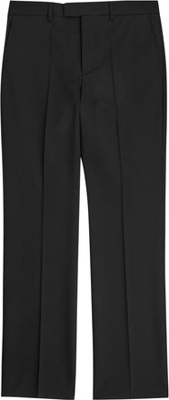 Valentino Garavani Straight-leg Wool Trousers - Black - 52 (IT52 / XL)