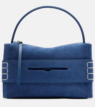 J.W.Anderson Loafer Small suede shoulder bag