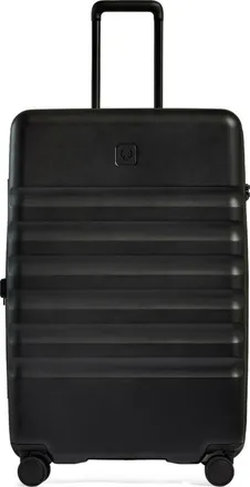 Antler Icon Stripe Large Suitcase in Black at Nordstrom