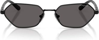Vogue Sunglasses Vo4349 S 352/87 Black/Smoke Gray Woman