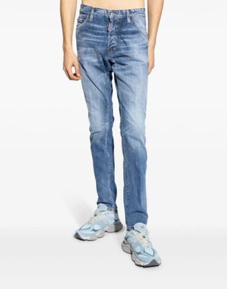Dsquared2 Mens Cool Guy Jeans Blue Cotton