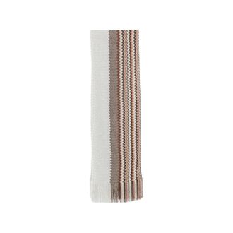 Missoni Winter Scarves, female, Brown, Size: ONE SIZE Fringed-edge Scarf