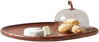 Be Home Talo Acacia Cheese Cloche, Walnut at Nordstrom